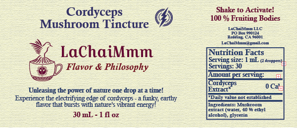 Cordyceps Mushroom Tincture