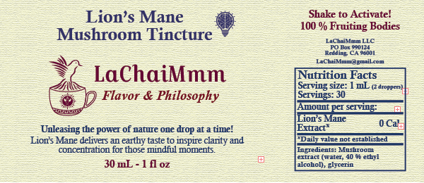 Lions Mane Mushroom Tincture