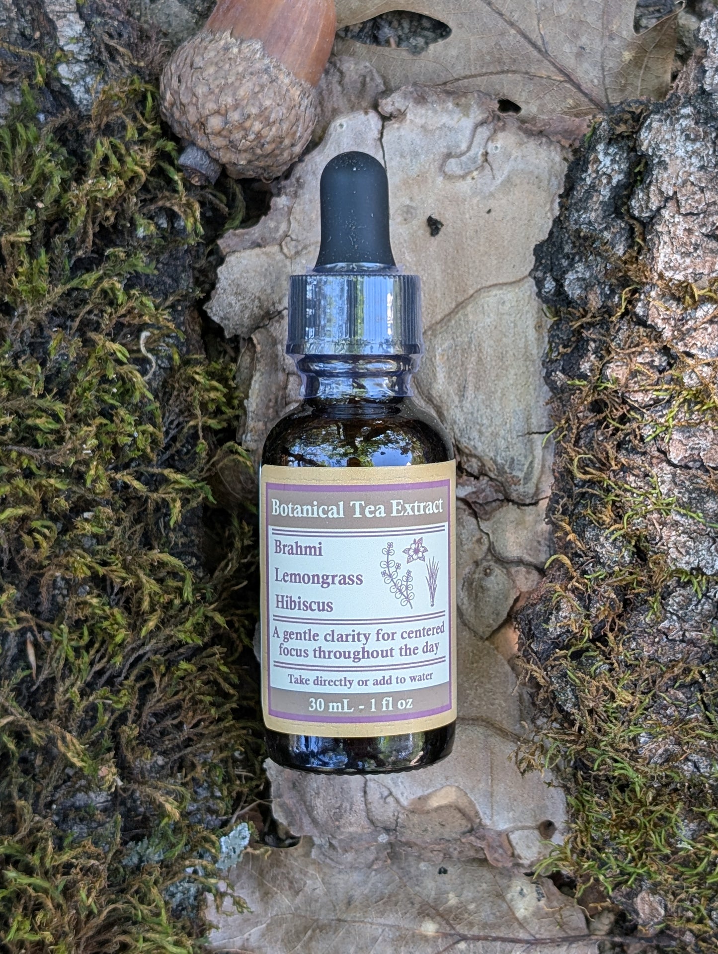Brahmi, Hibiscus, and Lemongrass - Botanical Tea Extract